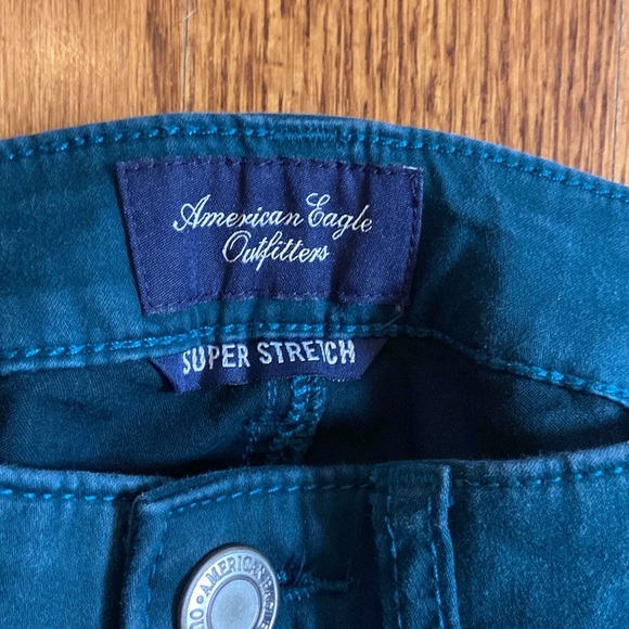 American Eagle super stretch tuxedo stripe skinny pants - Picture 3 of 7